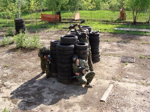 "Избушка", вид сверху, со стороны цехов